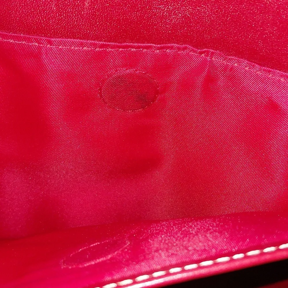 EUC Red Lodis Briefcase, Shoulder Strap & Handles, Pristine, See Note* - Picture 6 of 9
